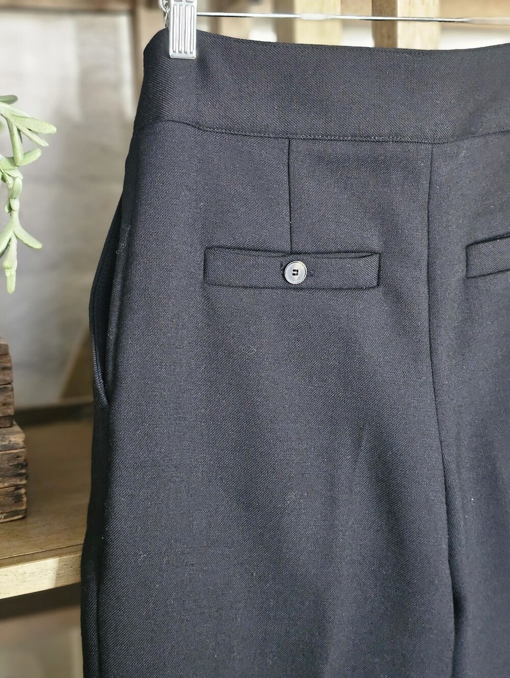 Sezane Damon Ankle-length Trousers Black Size 36 - Picture 11 of 16